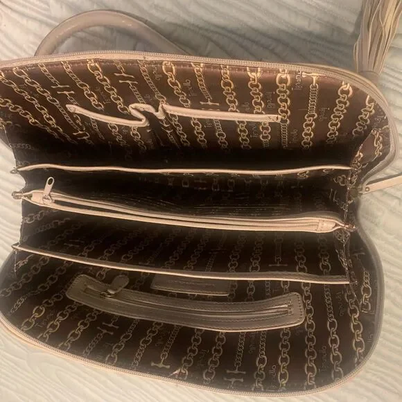 Tignanello Tan organizer bag - Picture 3 of 8